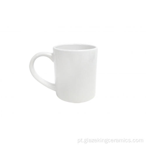 Cerâmica Branca de Caneca Plana Galando